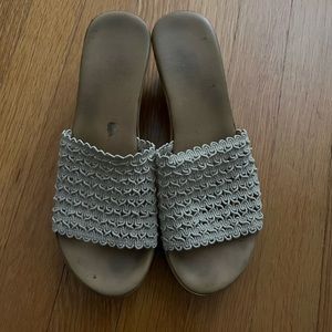 Wedge platform heels